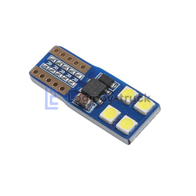Лампа безцокольная 8 SMD CANBUS  (белый) 12-24 V (28153)