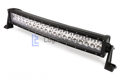 Фара светодиодная балка 12/27V 120W Изогнутая COMBO двухрядная OSRAM  (600мм)(23323)