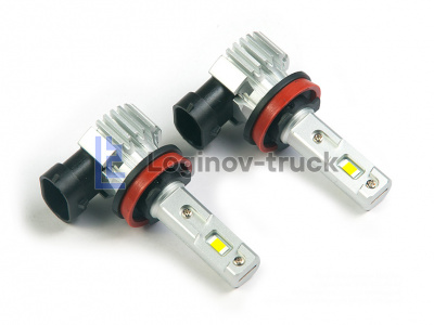 Комплект светодиодных ламп M9-H11 24V 30W IP68 (3600LM, 5000K) (26704)