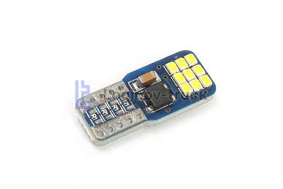 Лампа безцокольная 18 SMD CANBUS с обманкой (белый) 12-24 V(23018)