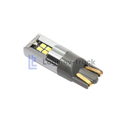 Лампа безцокольная  T10-2016-15SMD nonpolar 1,6W W (12-24 V) (26390)