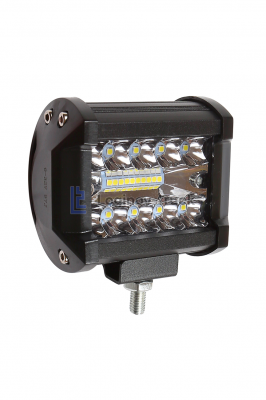 Фара светодиодная балка 12/27V 60W SPOT (100mm*80mm*70mm)(23305)
