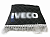 Ламбрекен лобового стекла + угол IVECO Эко кожа черный (24611)