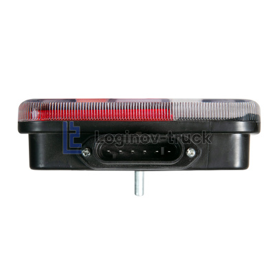 Фонарь задний KZ LED 24V, правый с разъемом (5490, МЗ, РУФС.09-01) (27894)