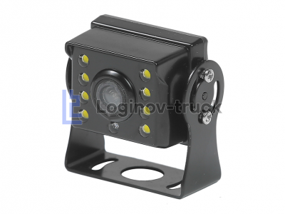 Камера заднего вида ET-6606 9LED (1/3 AHD 720P, IP68, 10-32V)(25561)