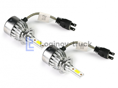 Комплект светодиодных ламп SUPER LED H7 40W 6000K (C9-H1)(25278)