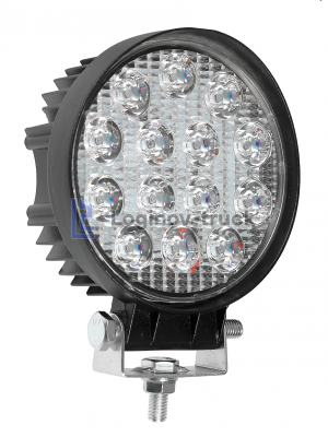 Фара светодиодная 12/27V 42W SPOT 110mm*125mm*50mm (24868)