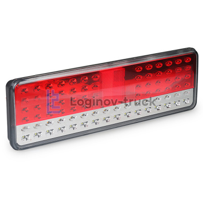 Фонарь задний KZ LED 24V, левый с кабелем (5490, МЗ, РУФС.09-02, (27709)