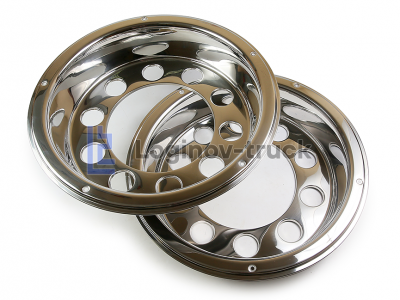 Колпак колеса 22,5 R задний INOX (к-кт)(18373)
