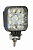 Фара светодиодная 12/27V 9 SMD квадрат MINI 27W SQUARE SPOT (Epistar 6000K) 80х80х30mm (20245)