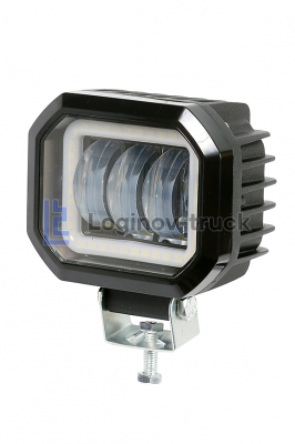 Фара светодиодная 12/27V 30W (2 режима:High/Low, габарит White) 92mm*55mm*75mm (23724)