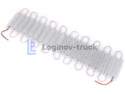 Лента модульная 2835-6SMD 1.8W 360LM 24V Белый (20 шт) (24550)