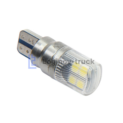 Лампа безцокольная  T10-3030-8SMD nonpolar W (12-24 V) (26389)