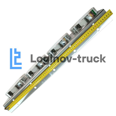 Фонарь  LED Универсальный ХРОМ 4 круга 24V 67х20х4см (2шт. к-т) (26741)