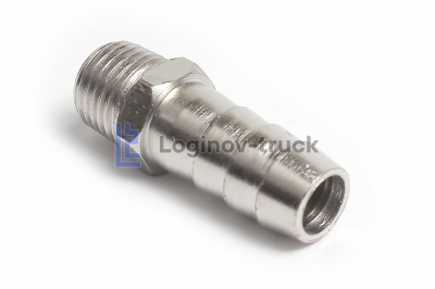 Фитинг 1/4x12mm резьба наружняя/елочка 12мм (21513)