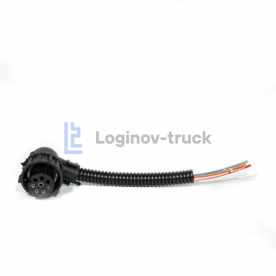 Фара KZ с ходовым огнём LED 24V ближний свет 26W дальний 35W (27437)