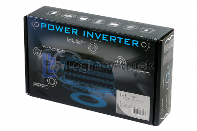 Конвертер  REMARK с 24 V на 220 V с USB (1500 вт)(25084)