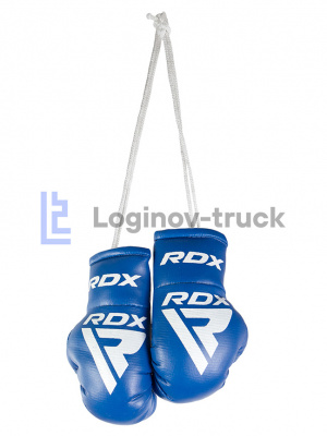 Боксерские перчатки RDX Синие (26241)