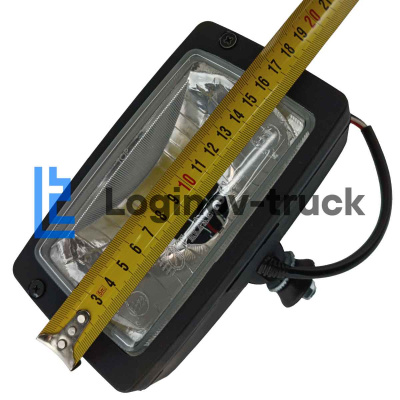 Фара головного света ТАС-002 (H4) б/л гладкое стекло размер 184х118х110мм (26981)