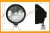 Фара прожектор (D=225 mm) 287х130 мм LED-габарит1хН3 ХРОМ