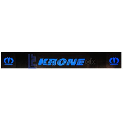 Брызговики длинномер KRONE надпись Синяя (28670)