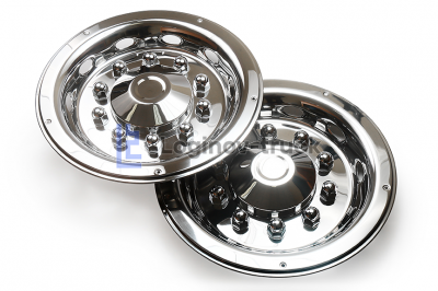 Колпак колеса 22,5 зад. INOX +Гайка (к-кт)(6697)