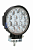 Фара светодиодная 12/27V 14 SMD SLIM круглая 42W (шт) 128х118х65mm (20248)