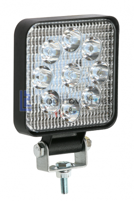 Фара светодиодная 12/27V 27W MINI 9 диодов (шт)(22178)