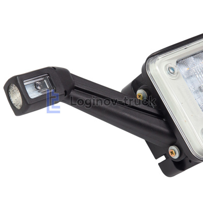 Фонарь задний Krone New Корона 029 (24в) L с разъемом  EasyConn 7pin, 4x2pin и габаритом (29117)