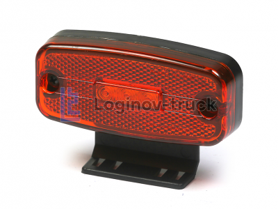 Указатель габаритов 3 LED 12-24V с кронштейном Жёлтый (аналог ЕСДУ) (25642)