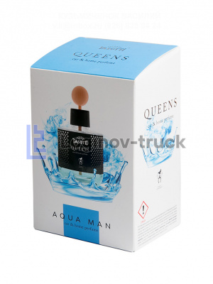 Ароматизатор Польша TASOTTI QUEENS  Aqua Man (27205)