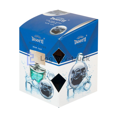 Ароматизатор Польша TASOTTI SECRET CUBE Fresh New Car 50ml(28010)