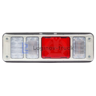 Фонарь задний Krone New Корона 029 (24в) R с разъемом  EasyConn 7pin,4x2pin и габаритом (29130)