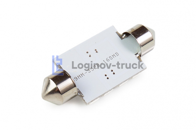 Лампа 16 SMD (салон) 39 мм(18160)