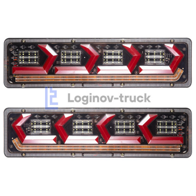 Фонарь  LED Универсальный БНВ 24V 46см (ком.2шт) (28598)
