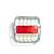 Фонарь  LED для прицепа Квадрат 12V (226738)