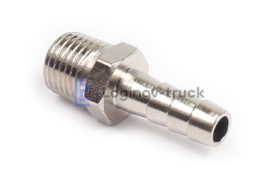 Фитинг 1/4x8mm резьба наружняя/елочка 8мм (21517)