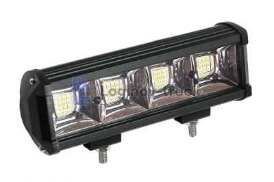 Фара светодиодная балка 12/27V 108W SPOT Белый+Желтый 9180LM (230mm*75mm*60mm)(23301)