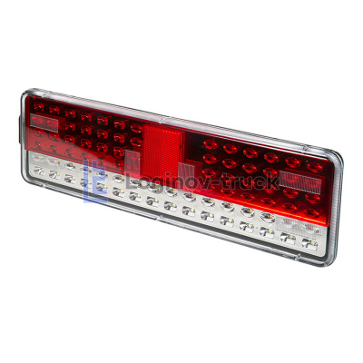 Фонарь задний KZ LED 24V, правый с разъемом (5490, МЗ, РУФС.09-01) (27894)