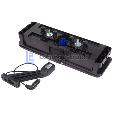 Фонарь задний Krone New Корона 029 (24в) L с разъемом  EasyConn 7pin,4x2pin и габаритом (29129)